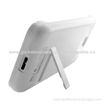External Backup Battery Cases for Samsung S5, 3,200mAh Capacity, Various Colors Available